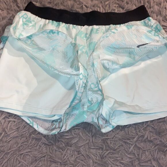 Nike Air Turquoise Running Shorts - Picture 5 of 6